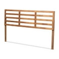 thumbnail image 1 of Pemberly Row Tête de Lit Grand Format en Bois Fini Noyer Moderne, 1 of 6