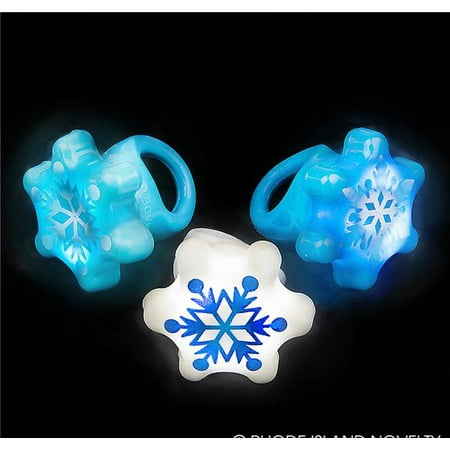 LIGHT-UP SNOWFLAKE RING, Case of 6