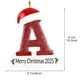 thumbnail image 3 of Adornos navideños, 26 letras, adornos colgantes para árbol de Navidad, adornos navideños personalizados, adornos navideños DIY, decoración navideña, decoración colgante para árbol de Navidad, artículo, 3 of 6