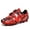 Red-cleats, variant on Kids Turf Soccer Shoes Boys Girls Athletic Football Cleats Youth Hook and Look Comfortable and Breathable Non-slip Sneaker Professional Training Shoes（Little Kid/Big Kid）