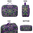 thumbnail image 4 of Abstract Ornamental Mandala Small Insulated Tote 8-Hour Cold Retention Spacious for Picnic Hiking, 4 of 6