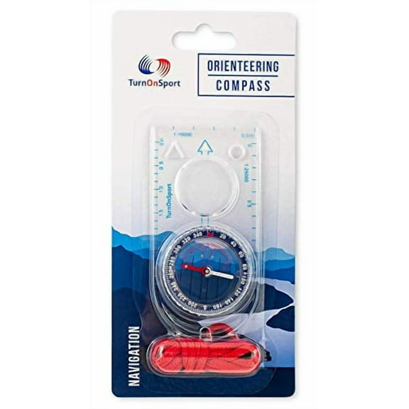 Orienteering Compass - Hiking Backpacking Compass - Advanced Scout Compass Camping and Navigation - Boy Scout Compass Kids - Professional Field Compass for Map Reading - Best Survival Gifts