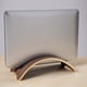 thumbnail image 2 of Samdi Natural Original Simple Wood Vertical Tablet Laptop iPad Desktop Samdi soporte vertical, 2 of 8