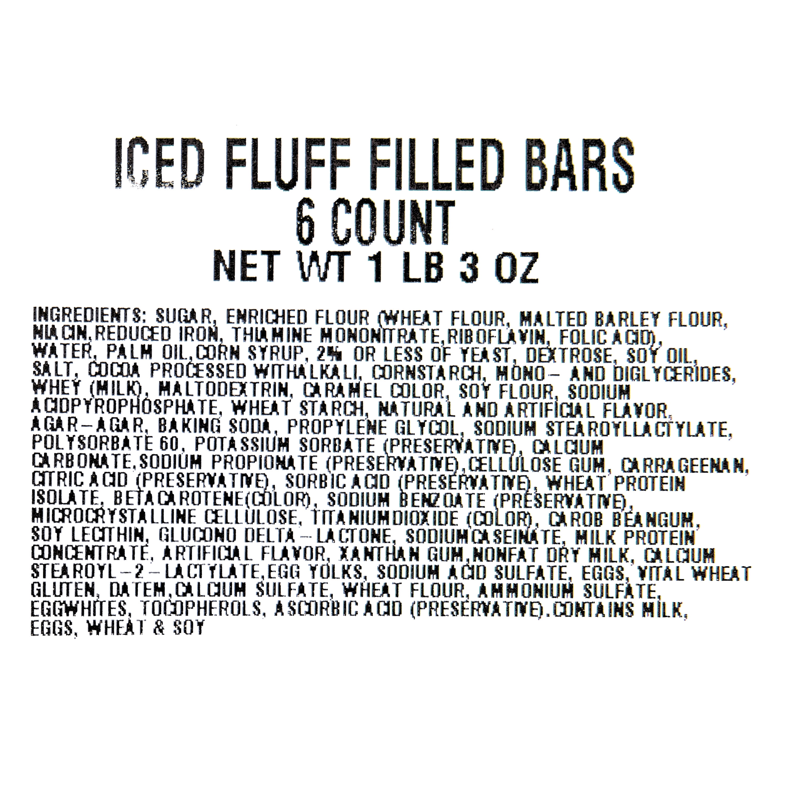 Freshness Guaranteed Maple or Chocolate Iced Fluff Filled Bars, 1 lb 3 oz, 6 Count