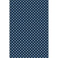 thumbnail image 1 of Aspen Brands RUG8B23 Tapis Élégant Design Croix 2 x 3 Pieds - Bleu & Blanc, 1 of 1