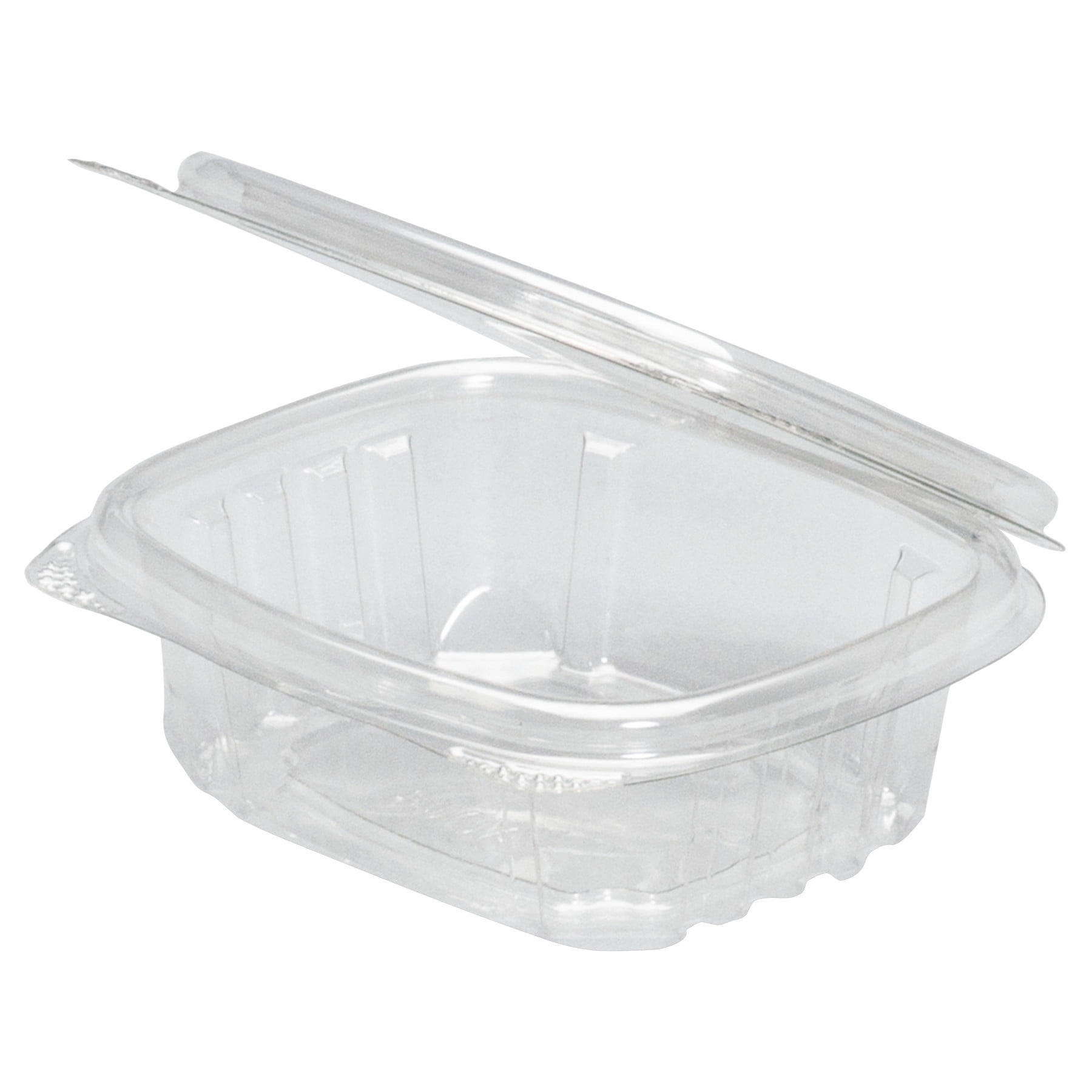 8oz Clear Hinged Deli Cake Container with High Dome Lid 100ct BPA free 