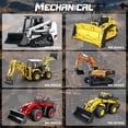 thumbnail image 7 of Bobcat Skid Steer Loader Building Block Set,APP Remote RC Control Loader Vehicle Construction Toy with 2.4GHz Multi-Player Mode 22004,, 7 of 7