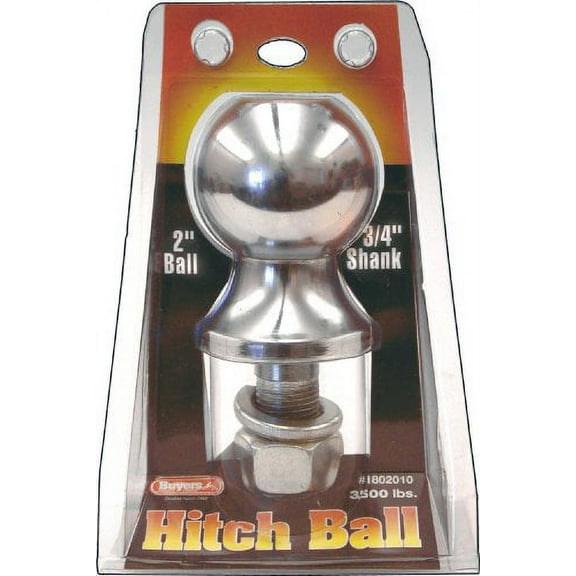 Buyers Products 1802010 Ball (Chrome 2" x 0.75" x 2.125")