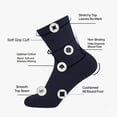 thumbnail image 3 of Comfora Diabetic Ankle Socks for Men and Women – 12 Pairs, Non-Binding, Seamless Toe, Cushioned Moisture-Wicking, 3 of 5