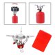 thumbnail image 4 of de plegable para , quemador dividido, utensilios de cocina de campamento ligera de encendido piezoeléctrico para rojo Baoblaze Estufa de gas de campamento, 4 of 8