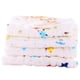 thumbnail image 2 of Baby Burp Cloths 4Pcs Soft Absorbent Square Feeding Towel Six Layer Suitable For Daily Use And Outings, 2 of 4