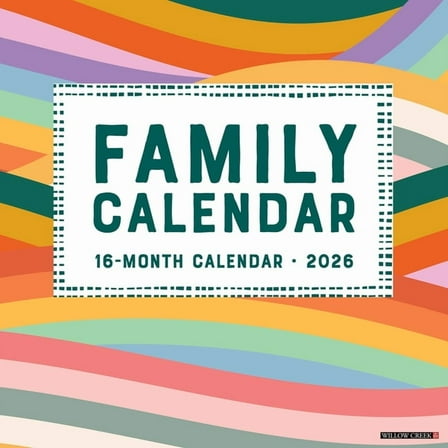Family Planner Calendar 2026 Wall Calendar, (Paperback)