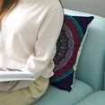 thumbnail image 4 of Koszal Mandala Elephant Heart Square Throw Pillowcase Cushion Cover Home Office Decor, 4 of 7