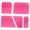 Pink, variant on JISADER 5Pcs Generic PPF Squeegees Accessories for Mirror Paint Protection Film Black