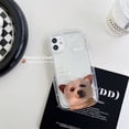 thumbnail image 1 of Carcasa Redmi Note 11 10 9 12C A1 Plus 10 10C 9A 9C 9T MI 11 Lite Poco X3 NFC X3 Pro Mascarilla Facial Cachorro Gato Funda De Teléfono A Prueba De Golpes Cojín De Aire De Silicona Cubierta Protectora, 1 of 4