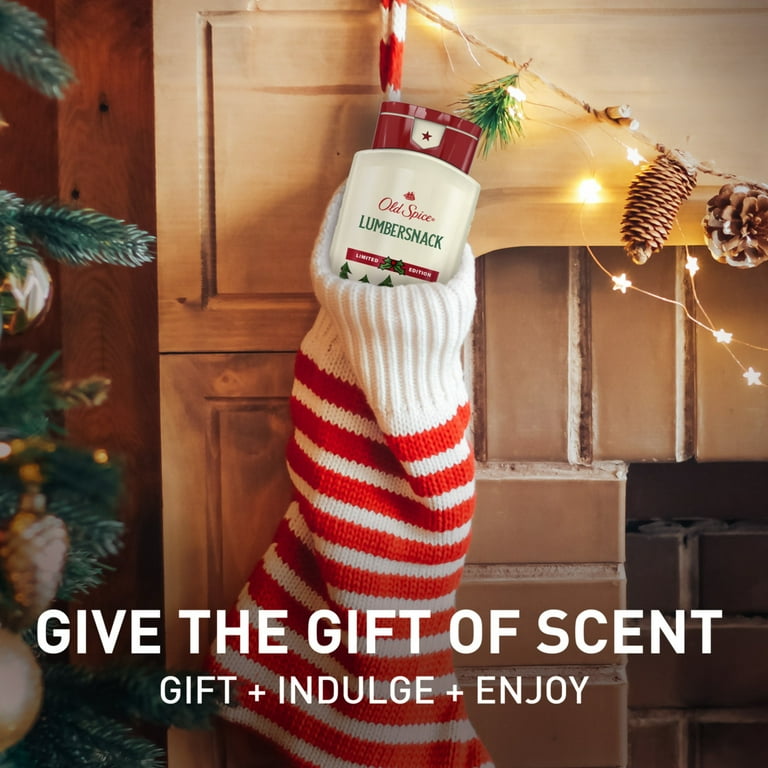 Old Spice LumberSnack Holiday Gift Set for Men - Body Wash and