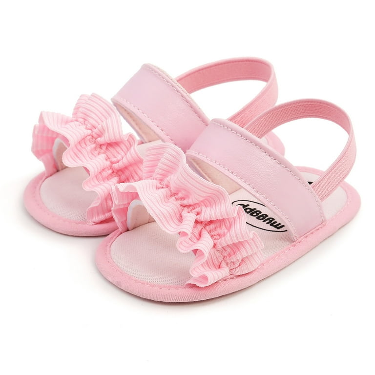 Jelly Shoes Size 1 Jelly Sandals for Girls Size 13 Girls Tassel Sandals Flowers Soft Sole Toddler Shoes Sandals Princess Shoes Fish Mouth Open Toe