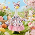 thumbnail image 7 of Easter Goose Outfit Goose Clothes for 23" High Cement or Plastic Goose Lawn Goose Clothing, Porch Goose Clothes, Lawn Goose Outfit, Garden Goose Costume Blue, 7 of 7