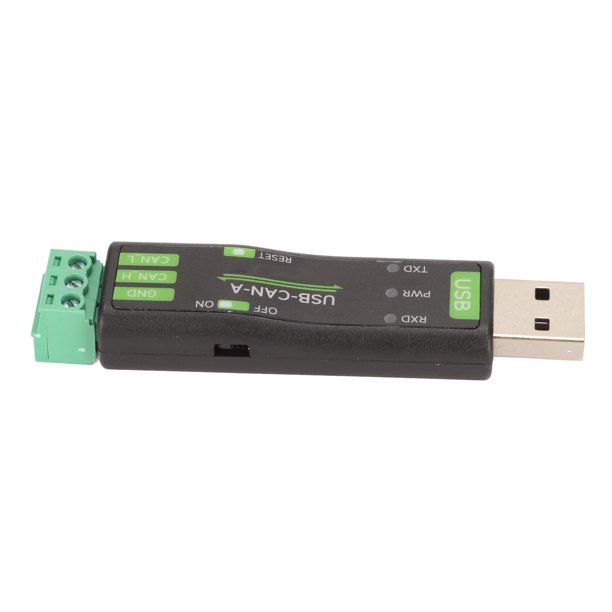 Adaptador USB A CAN, Estable De 5 Kbps A 1 Mbps, Televisores Integrados Personalizables, Convertidor USB A CAN Para