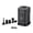 Black, variant on Rechargeable Portable Air Pump, Mini Inflator Deflator with USB Charging and LED Light, for Camping Mattresses and Vacuum Bags, 3.2" x 2.0" x 2.0"