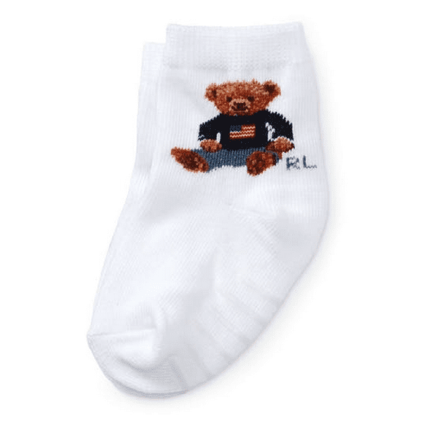 ralph lauren teddy bear socks