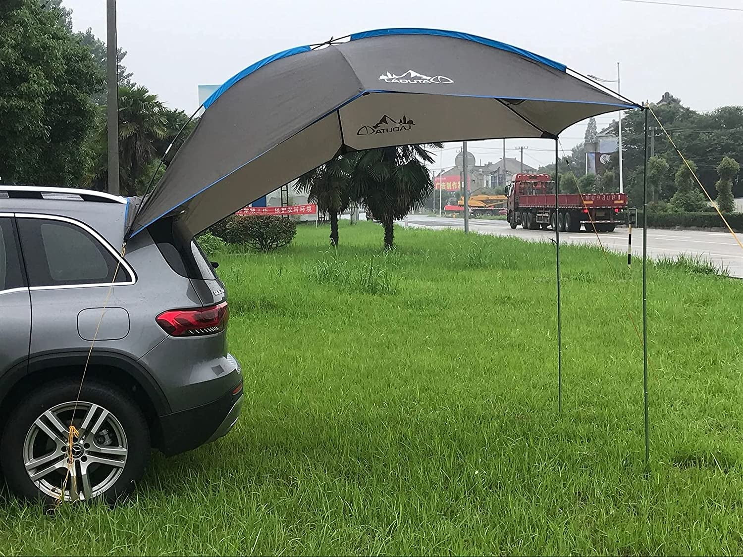 SUV Shelter Car Truck Tent Trailer Awning Rooftop Portable Camper Outdoor Tent 