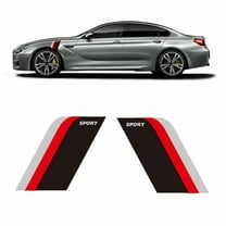 Mduoduo Car SPORT Side Door Fender Racing Sticker Graphic Decal For Ford For Mustang GT500 GT350 GT Car Stickers Accessories Car Accessories