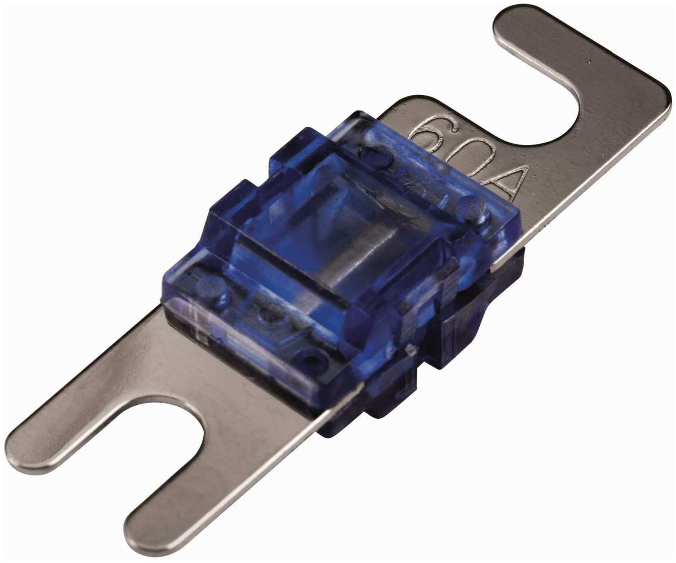Kicker 60 Amp AFS Fuse and Fuse Holder Bundle - 46FHS & 46AFS60