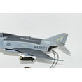 thumbnail image 4 of VMFA-122 Crusaders 1985 F-4S Model, 1/42 (18") Scale, Mahogany, Marines, Fighter, 4 of 8