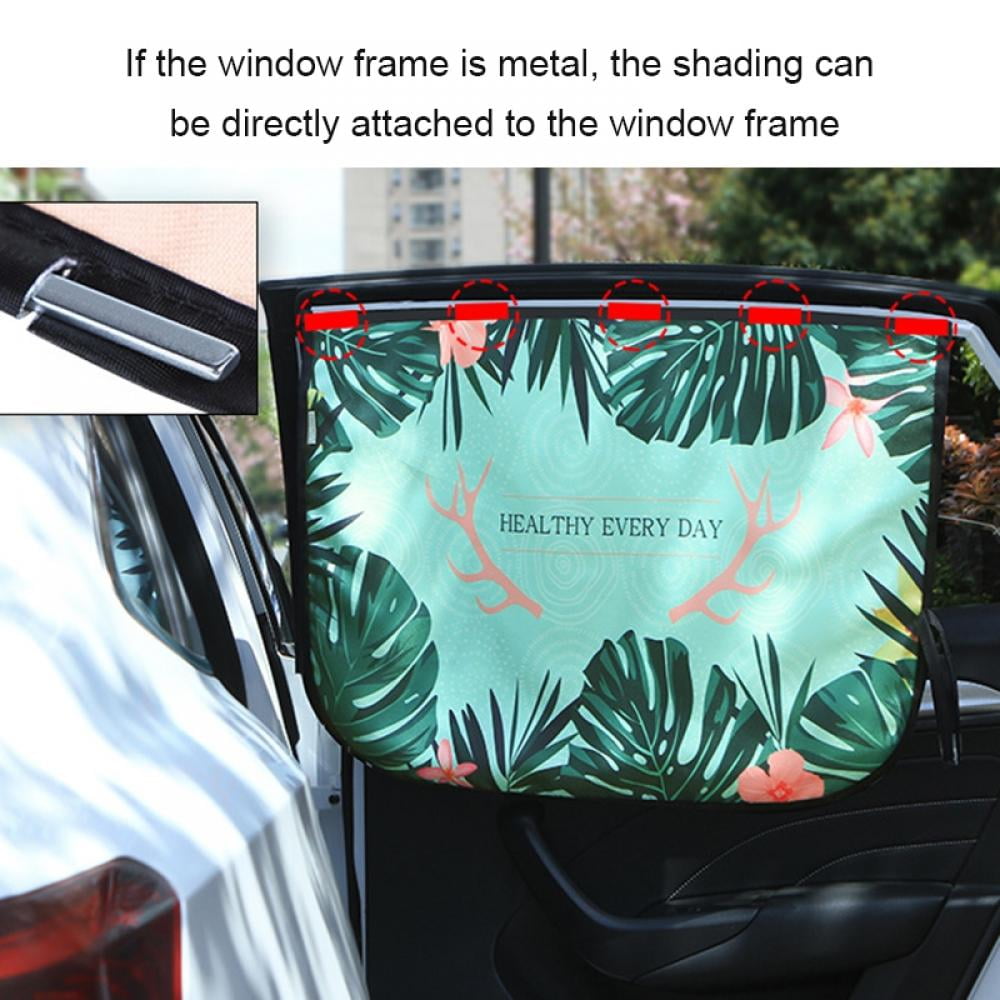 infant & child with these driving accessories MANDCGFor Car sun shades design auto side window sunshade，Super insulated sun shade for protect your baby Silver Nylon mesh, 5 - Pack Silver HX428
