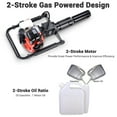 thumbnail image 3 of Yescom 900W 2 Stroke T Post Driver 32.7CC Gas Powered Portable Fence Pile Hammer Gasoline Motor Pile Driver with Piling Head Tools EPA Engine Yescom Modern, 3 of 9