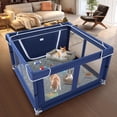 thumbnail image 3 of Corral para mascotas XVISHX 107 x 107 cm para interior y exterior para cachorros, 3 of 7