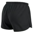 thumbnail image 5 of Women's WEAR by Erin Andrews Black Carolina Panthers Heavy Rugby Jersey Long Sleeve T-Shirt & Shorts Lounge Set, 5 of 7