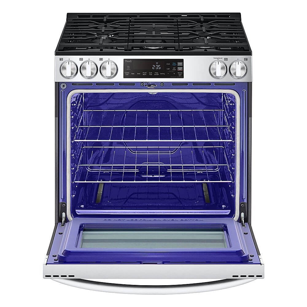 LG LSGL5831F 5.8 Cu. Ft. Stainless Smart Slide-In Gas Range