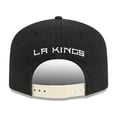 thumbnail image 4 of Men's New Era  Black Los Angeles Kings Throwback Stanley Cup Champions Side Patch 19TWENTY Adjustable Hat, 4 of 5