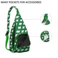 thumbnail image 2 of Tactical Dino Sling Backpack&nbsp;- Durable Shoulder Bag for Outdoor (Dinosaur Skeleton Print), 2 of 4