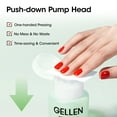 thumbnail image 5 of Gellen Nail Polish Remover, 180ML Non Acetone Gentle Nail Polish Remover for Regular Nail Polish, Jasmine Scent Nail Polish Remover with Easy Push-down Pump, 6.34 fl oz, 5 of 9