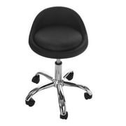 Salon Stool Rolling Ergonomic Swivel Chair,For Dental Office Massage Clinic Spa Salon,Adjustable Hydraulic With Wheels (Black)