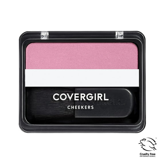 COVERGIRL Cheekers Blendable Powder Blush, 108 Pink Candy, 0.12 oz