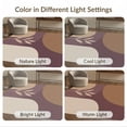 thumbnail image 7 of ODIKA 4'x6' Warm Earth Tones Contemporary Design Washable Area Rug Stylish Abstract Block Pattern Elegance Non-Slip, Chair-Friendly, Flatwoven for Home Office, Under Desk, 7 of 7