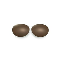 Walleva Replacement Lenses for Ray-Ban Round Metal RB3447 50mm - Brown