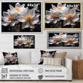 thumbnail image 4 of Designart "Subaquatic Floral Coral III" Coastal Coral Under Water Floater Framed Canvas Wall Art, 4 of 5