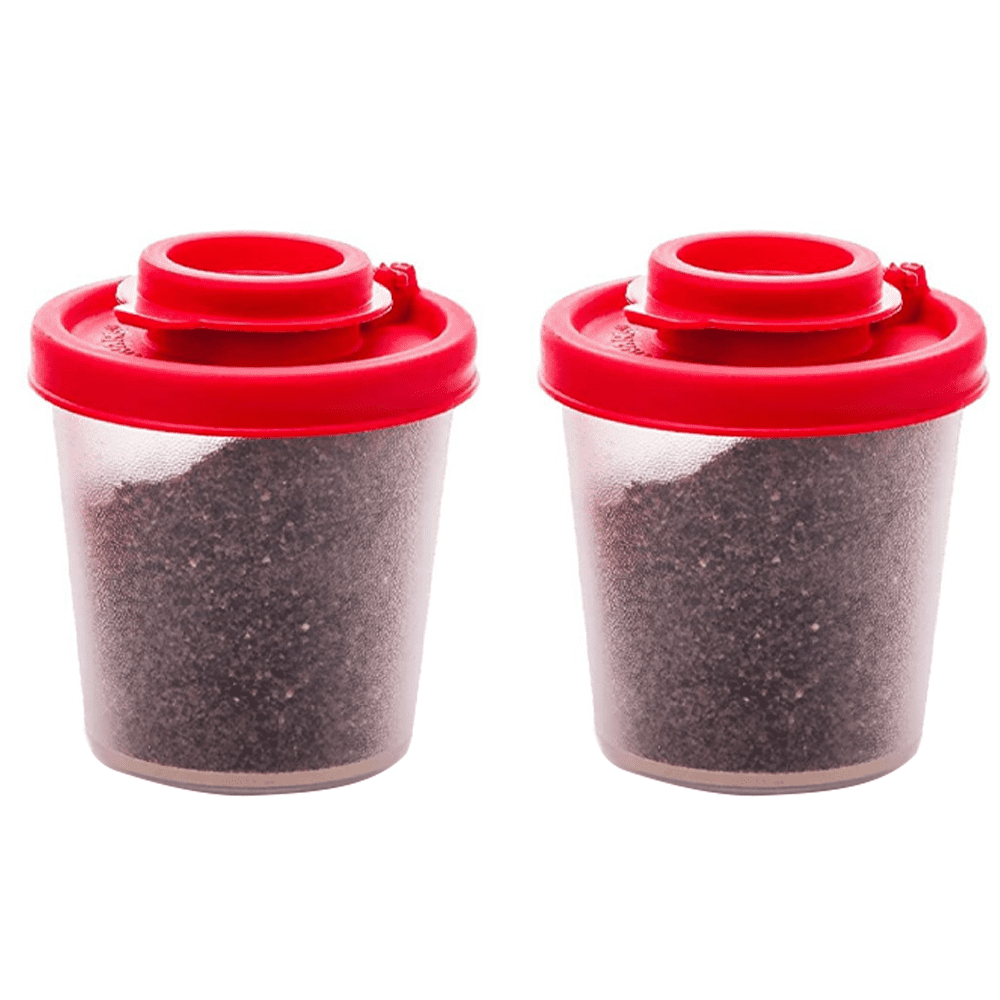 Salt and Pepper Shakers Moisture Proof Set of 2 Large Salt Shaker to go Camping Picnic Outdoors