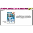 thumbnail image 2 of Topps: Heritage Baseball 2026 Mega Box (17 Packs), 2 of 5