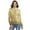 Elegant Gold Christmas Snowflake, variant on Elegant Gold Christmas Snowflake Women's Turtleneck Sweater Long Sleeve Ribbed Fitted Turtle Neck Casual Fall Winter Collection Top S