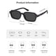 thumbnail image 5 of Lentes de sol rectangulares polarizados de moda SOJOS SJ2610 para mujeres y hombres, 5 of 5