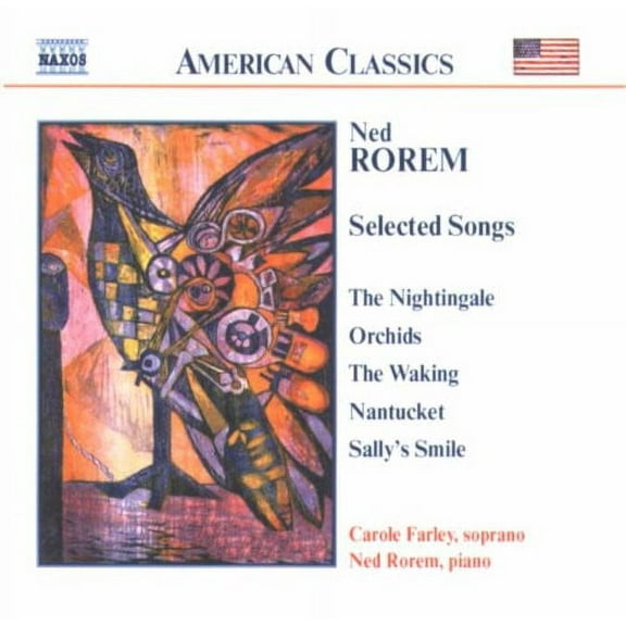Ned Rorem - Selected Songs - Music & Performance - CD