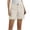 Beige, variant on Shorts for Women 2026 Summer Elastic High Waist Wide Straight Leg Dressy Casual Office Work Shorts with Pockets