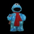 thumbnail image 2 of 18" Pre-Lit Cookie Monster Sesame Street Christmas Outdoor Decor - Clear Lights, 2 of 3