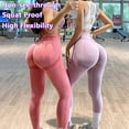 thumbnail image 5 of COMFREE Womens Seamless Leggings High Waisted Workout Tight Leggings Gym Yoga Pants Tummy Control Sports Compression, 5 of 7
